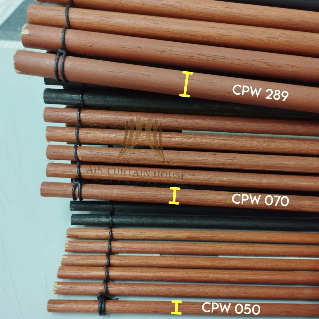 Wooden Blind Size Aincurtain